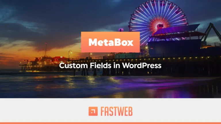 Metabox Custom Fields Wordpress