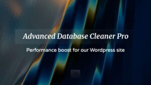 Advanced Database Cleaner