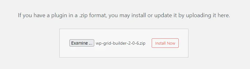 Wp Grid Builder Upload