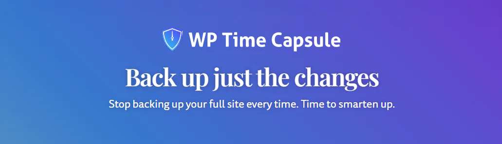 Wp time capsule banner